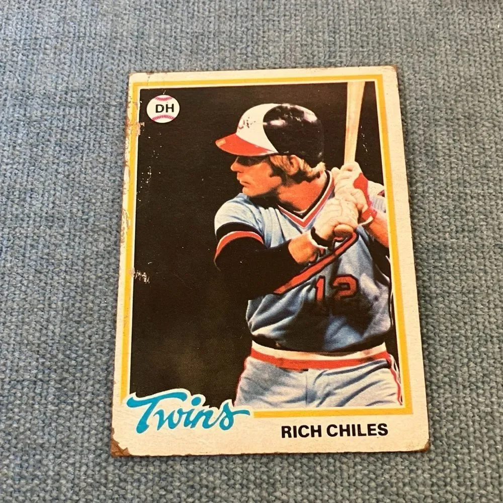 1978 Topps Minnesota Twins Baseball Card Trading Card